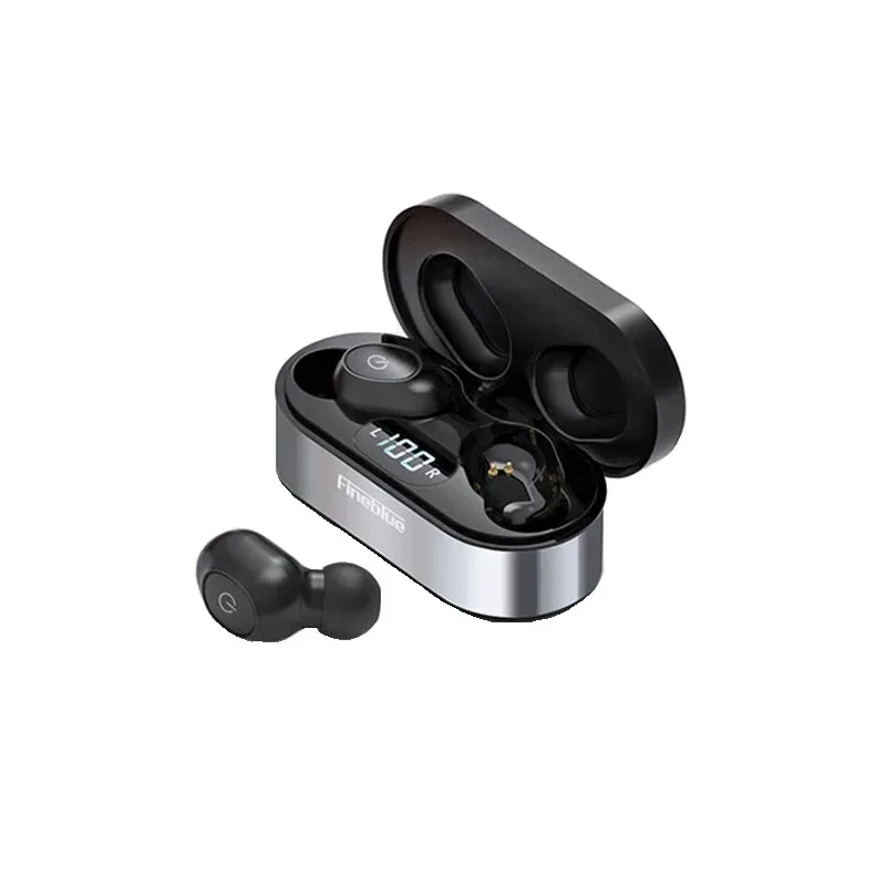 Ασύρματα ακουστικά με βάση φόρτισης – Air55 pro – Fineblue Bluetooth