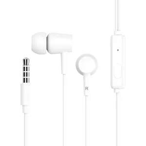 CELEBRAT earphones G13 με μικρόφωνο, 10mm, 1.2m, λευκό 1