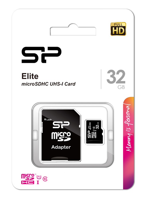 SILICON POWER κάρτα μνήμης Elite microSDXC UHS-1, 32GB, Class 10