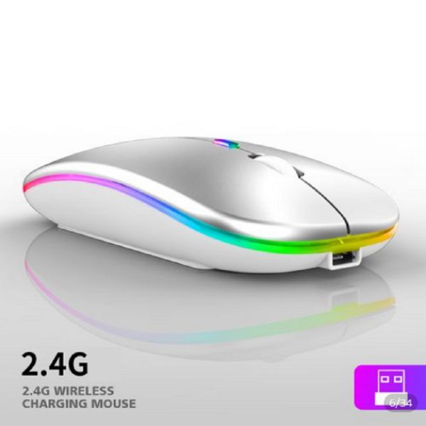 Ποντίκι Luminus 2.4g wireless (άσπρο) 1