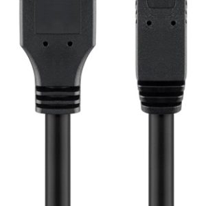 GOOBAY καλώδιο USB 3.0 SuperSpeed σε USB Type B 93654, 3m, μαύρο