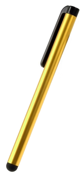 POWERTECH Μεταλλικό στυλό για οθόνη αφής TP-001Y-10, κίτρινο