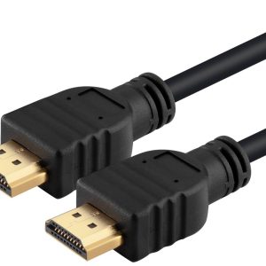 POWERTECH καλώδιο HDMI CAB-H067, CCS, Gold plated, 1m, μαύρο