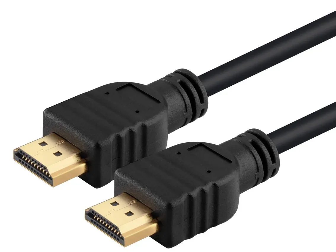 POWERTECH καλώδιο HDMI CAB-H068, CCS, Gold plated, 2m, μαύρο
