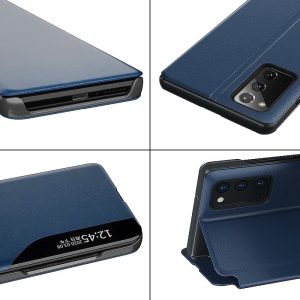 Θήκη Book Ancus Smart Flip για Xiaomi Poco X3 NFC X3 Pro TPU Μπλε 2