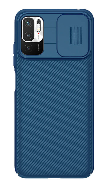 NILLKIN θήκη CamShield για Xiaomi Redmi Note 1010T 5GPoco M3 Pro, μπλε