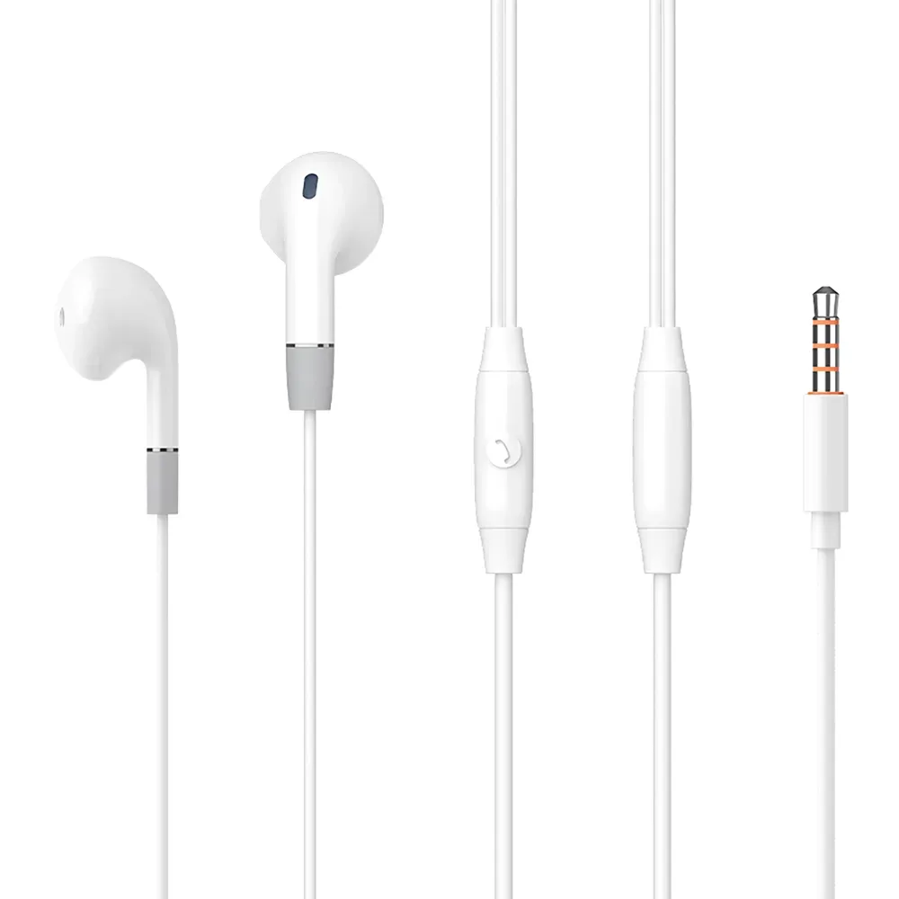 CELEBRAT earphones με μικρόφωνο G8, 3.5mm, 1.2m, μαύρα 3