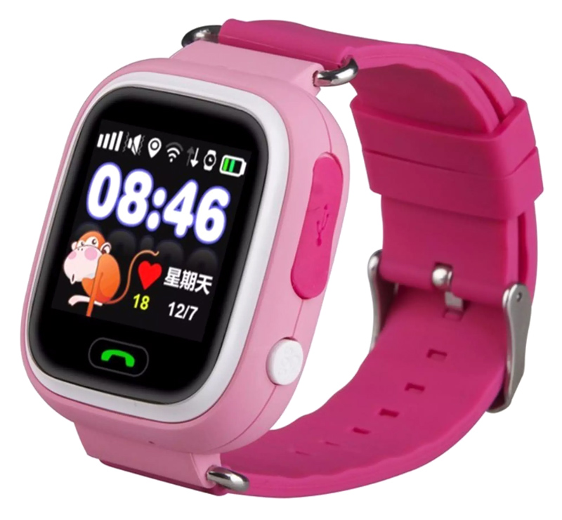 INTIME GPS smartwatch για παιδιά IT-041, 1.22, 2G, ροζ