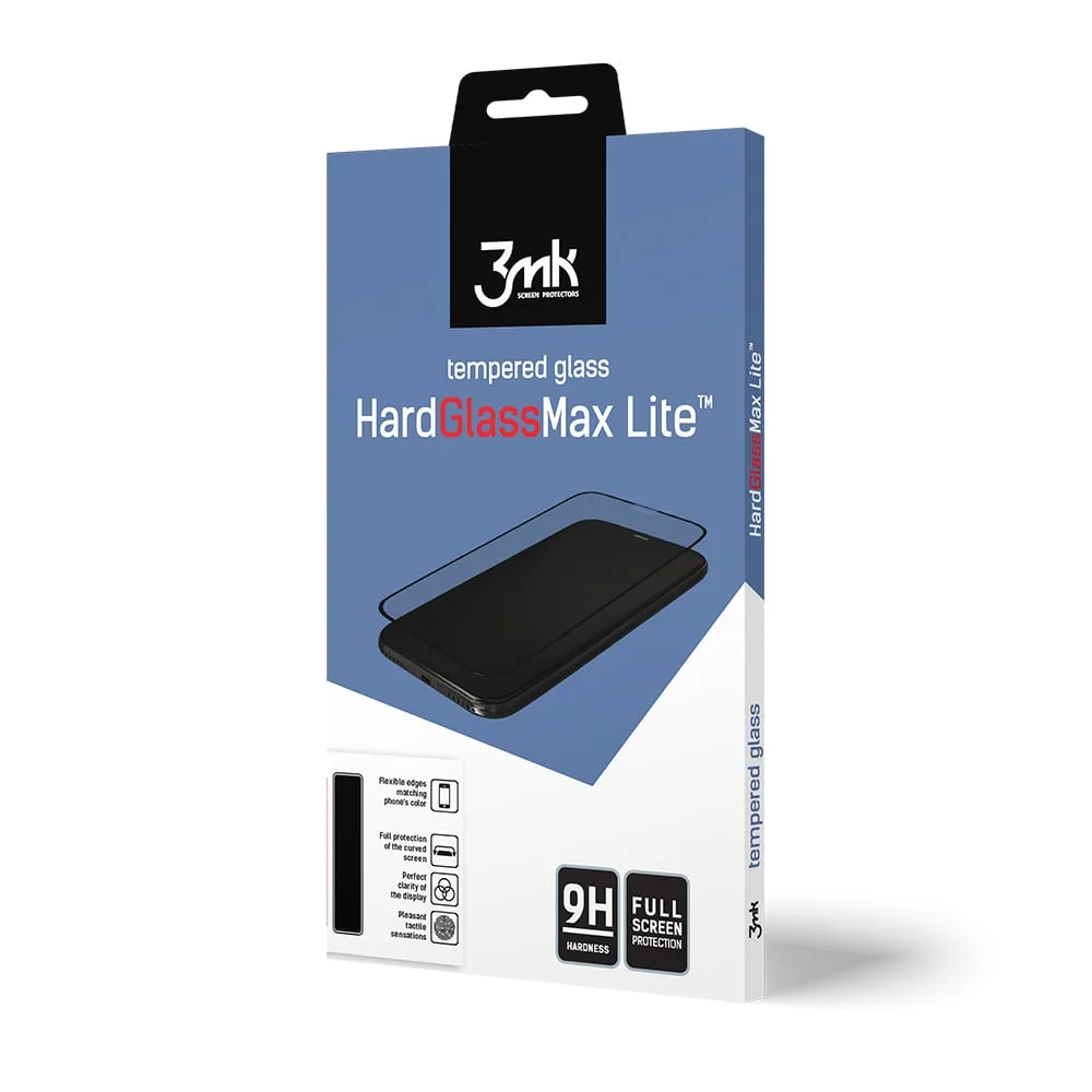 3MK HardGlass Max Lite Full Screen Apple iPhone 11 Pro Max - Μαύρο