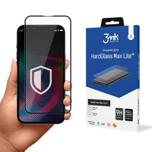 3MK HardGlass Max Lite Full Screen iPhone 14 Plus - Μαύρο