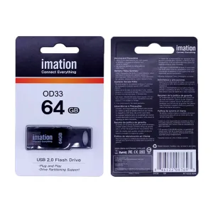 Imation OD33 64GB USB 2.0 Stick Μαύρο-2