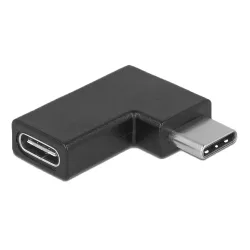 Powertech Μετατροπέας USB-C male σε USB-C female CAB-UC027 90°