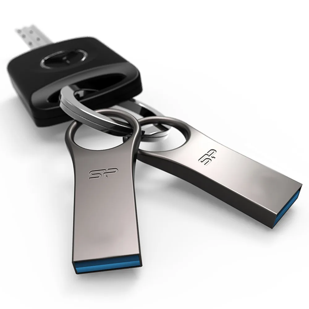 SILICON POWER USB Flash Drive Jewel 80 32GB USB 3.1 Titanium-1