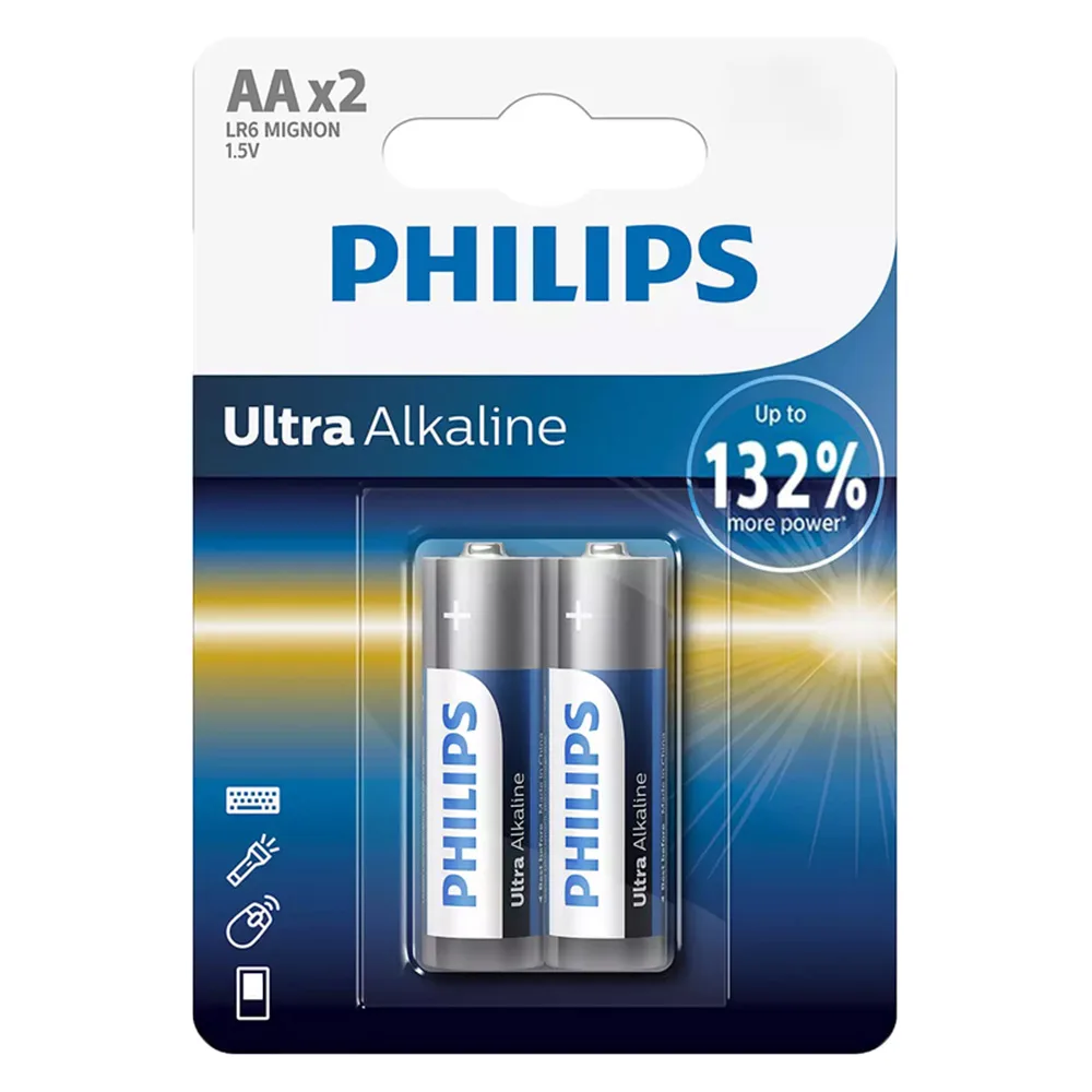 PHILIPS Ultra αλκαλικές μπαταρίες AA LR6