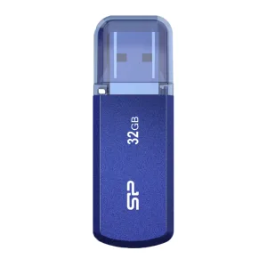 Silicon Power Helios 202 32GB USB 3.2 Stick Μπλε