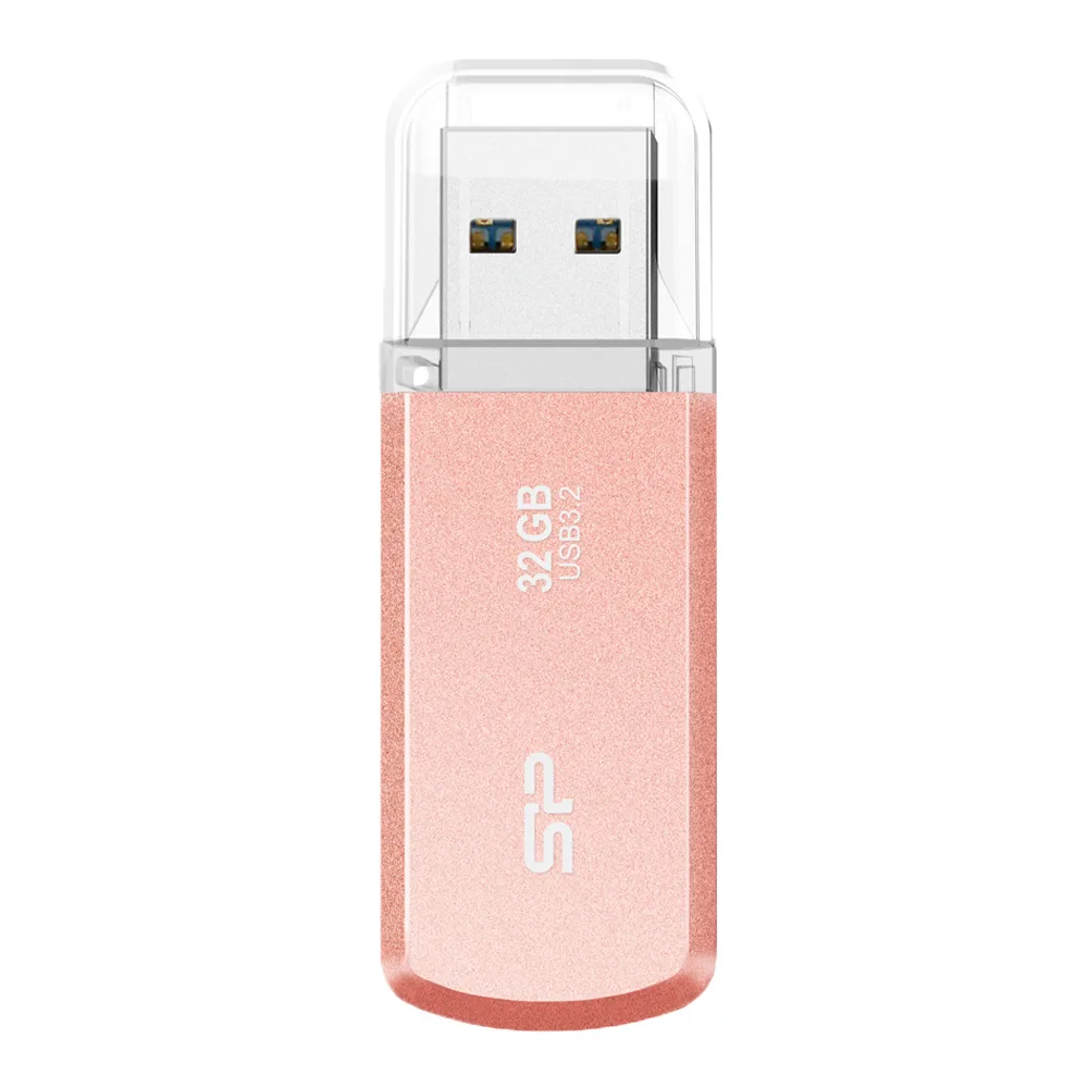 Silicon Power Helios 202 32GB USB 3.2 Stick Ροζ Χρυσό