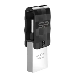 Silicon Power Mobile C31 64GB USB 3.1 Stick USB-A & USB-C