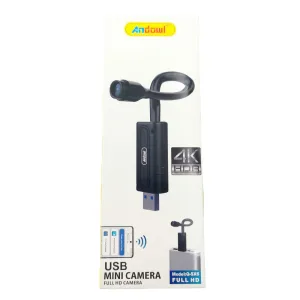Andowl Mini USB Κάμερα με υποδοχή για Κάρτα Μνήμης Q-SX6